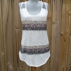 Sequin Tank Top